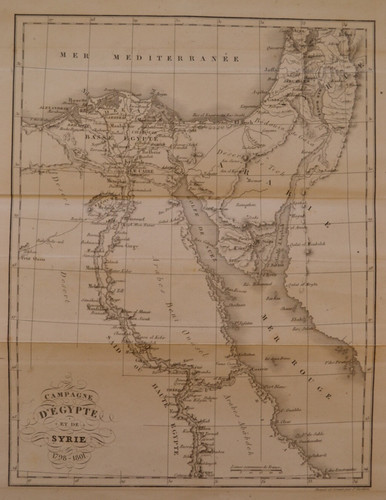 Carte campagne egypte de - campagne,
