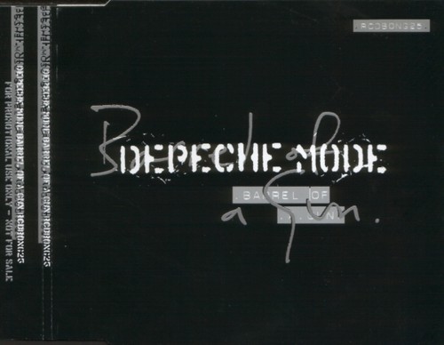 Promo depeche mode - depeche, barrel