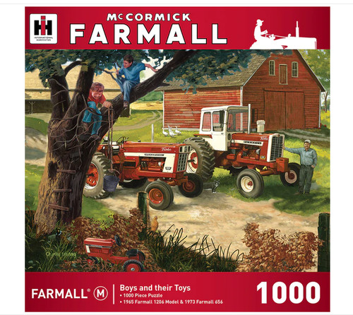 Puzzle 1000 pièces farmall - 1000,