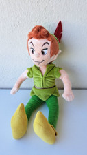 RARE GRANDE SUPERBE PELUCHE DISNEY " PETER PAN "  42 cm DISNEYLAND PARIS TBE