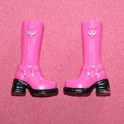 Paire bottes roses poupée - paire, de