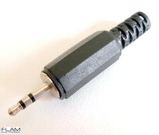 Connecteur prise Audio Stereo 2,5mm Jack à souder /Jack connector plug to solder