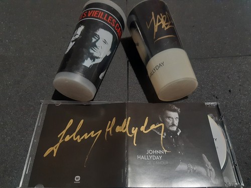 Johnny hallyday autographe - hallyday,