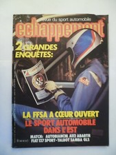 ECHAPPEMENT N°162 04/1982 AUTOBIANCHI ABARTH FIAT 127 SAMBA GLS MATRA MURENA R5