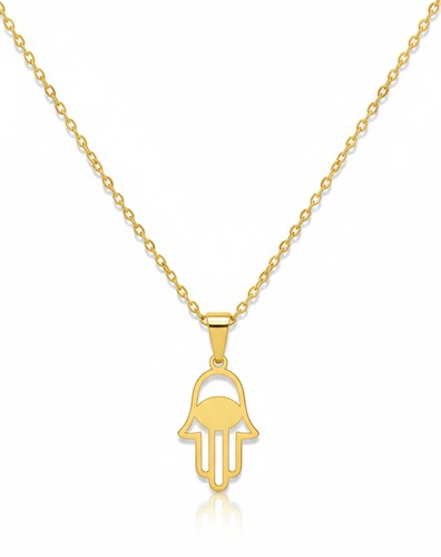 Collier femme hamsa main - femme,