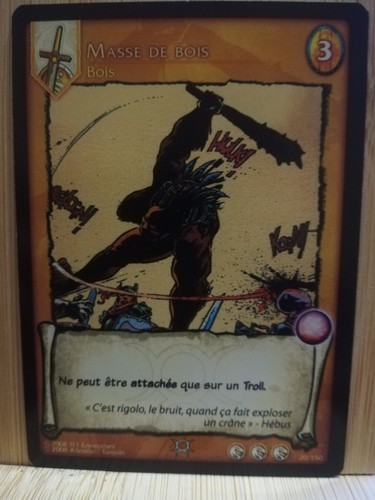 Carte lanfeust troy 20 - troy, 20/150