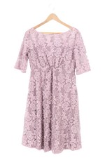 TIFFANY ROSE Robe en Dentelle Femme Violette Fleurie (EU 40)