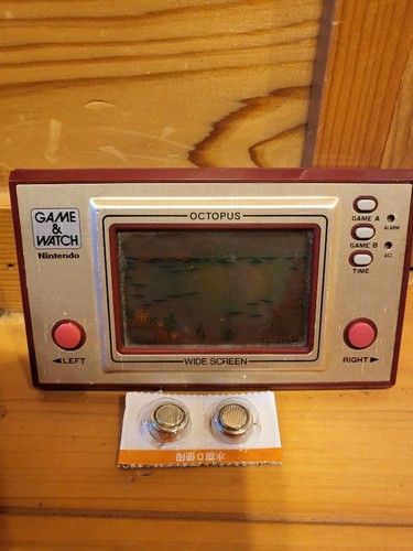 Nintendo game watch octopus - game,
