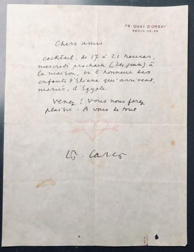 Francis carco lettre - carco,