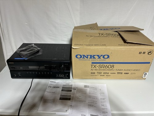 Onkyo amplifier txsr608 - onkyo,
