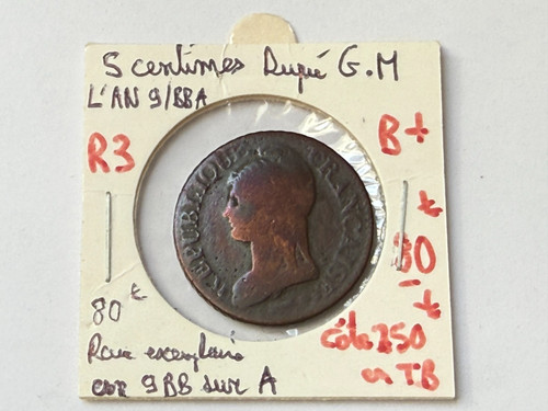 Centimes dupré grand - 5,