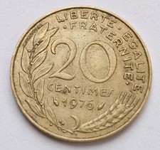 Pièce de monnaie 20 centimes