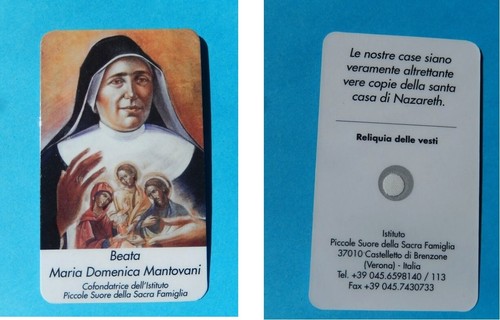 Image pieuse relique beata - image,