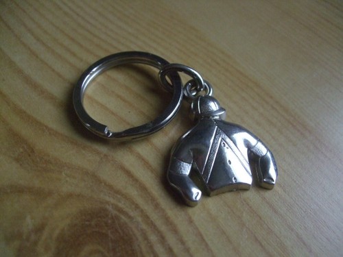 Porte cles metal jockey - cles,