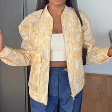 ZARA Veste Bomber Jacquard