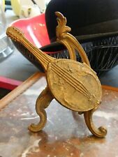 Porte Montre Gousset Mandoline  Régule Marqué Déposé