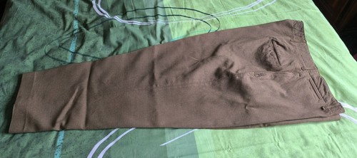 Pantalon moutarde 2ème guerre
