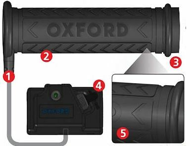Poignee chauffante quad - quad, 441810