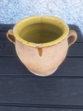 Ancien Pot A Graisse Vernissé
