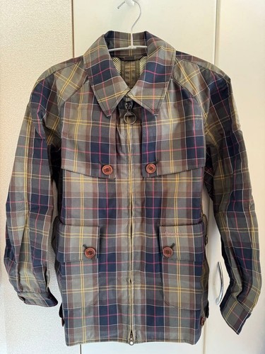Barbour tokito plaid jacket - x,