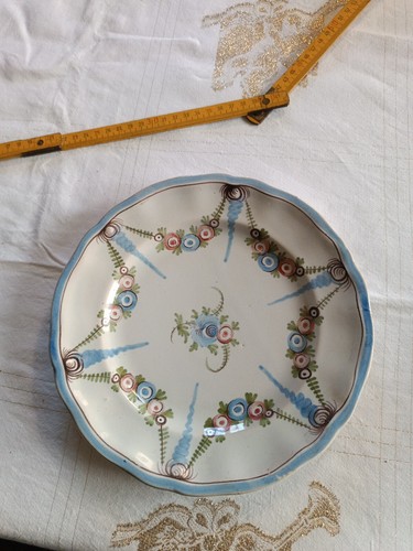 Assiette ancienne desvres - ancienne,
