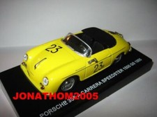 DeAGOSTINI  PORSCHE 356 A CARRERA SPEEDSTER 1500 GS JAUNE 1955 au 1/43°