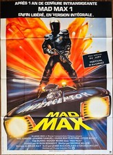 Affiche cinéma MAD MAX - INTERCEPTOR 120x160cm Poster George Miller / Mel Gibson