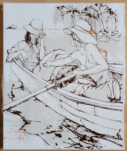Tableau huile sur toile - toile, de