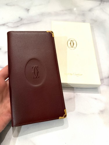 Vintage cartier paris burgundy - paris,