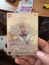 Monkey D. Luffy Gear 5 Manga Alt SP OP05-119 SEC FR OP11 – Near Mint