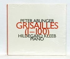 PETER ABLINGER grisailles (1-100) - HILDEGARD KLEEB - HAT HUT CD STILL SEALED