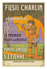 PUBLICITé FUSIL CHARLIN ST