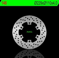 Disque frein moto Arrière NG