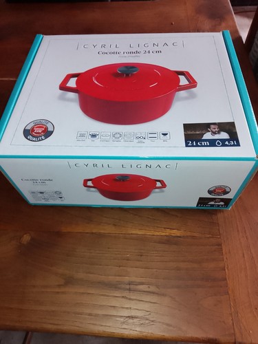 Cocotte ronde fonte émaillée - cocotte,