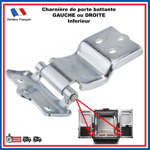 Charnière porte arrière - porte,