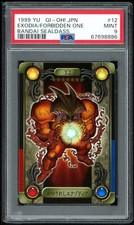 Yu-Gi-Oh Japanese Sealdass 12 Exodia The Forbidden One 1999 PSA 9 7698886