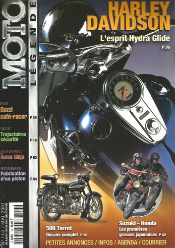 Moto legende 113 terrot 500 - moto,