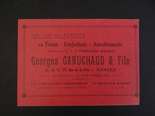 Carte visite visit card - de,