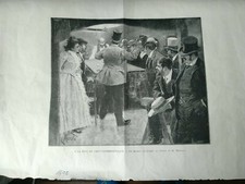 Billard hollandais extrait du Journal L'ILLUSTRATION  de 1890