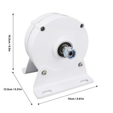 (100 W)Générateur à Aimants Permanents Double Arbre 24V 3 Phases Synchrone OB