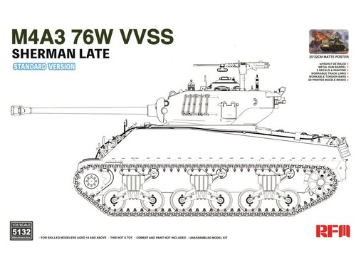 Modèle rye field m4a3 - -,