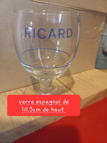 Verre ricard espagnol - , modèle
