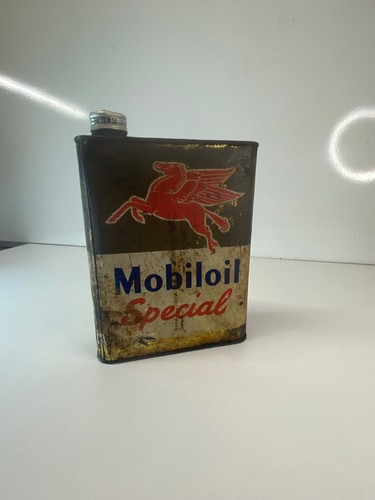 Bidon huile mobiloil - bidon, d’huile