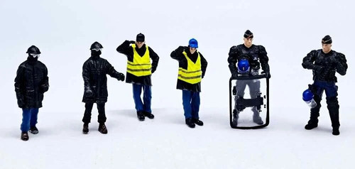 Perfex743 set figurines - set, 6