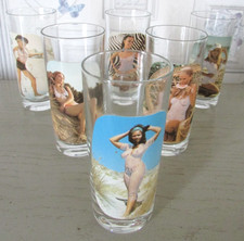 Ensemble de 6 verres Pin-up