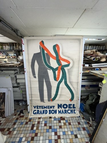 Rare grande affiche ancienne - rare,