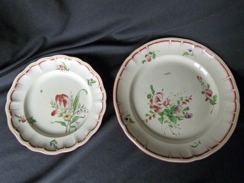 Grand plat rond - , et