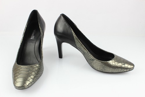 Minelli escarpins cuir bronze - minelli,
