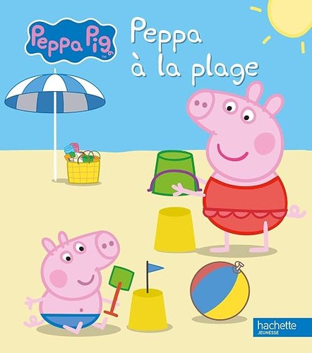 Peppa pig la plage - à,