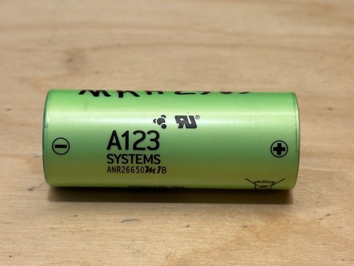 Used a123 systems anr26650 - -,